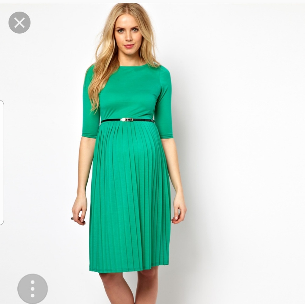 Asos pleated dress